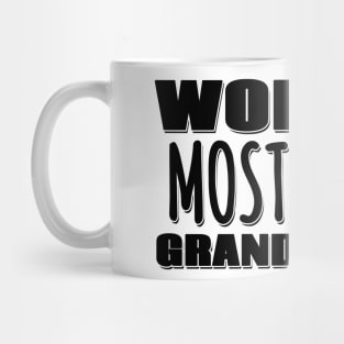 World's Most So-so  Grandmother Mug